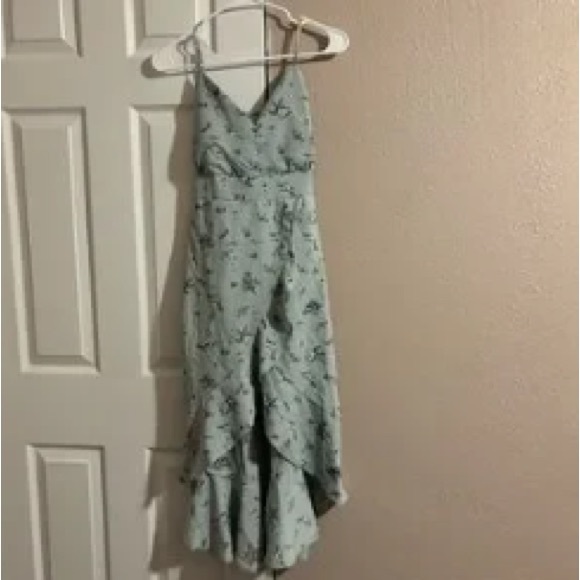 Dresses & Skirts - Floral Maxi Dress with Ruffle Hem